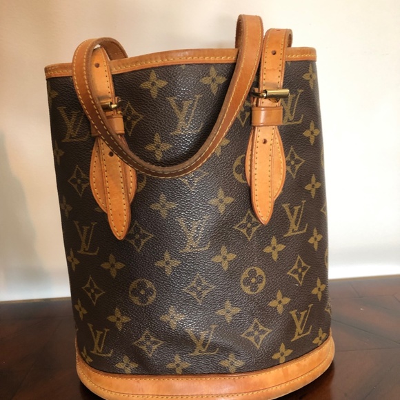 Auth Louis Vuitton Bucket Pm Shoulder #45227L30B - Picture 2 of 5